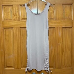 Elegant Light Mauve Mini Slip Dress Size 4 EUC